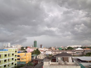 Bangkok, Tayland - 18 Ağustos 2012: bulutlar şehri