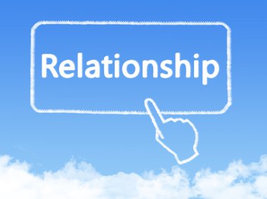 ilişki mesaj bulut şekline