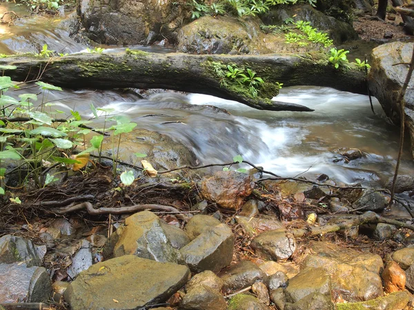 Cachoeira bonita perto — Fotografia de Stock