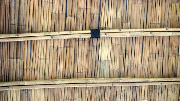 Bamboo roof close up — Stock Photo, Image