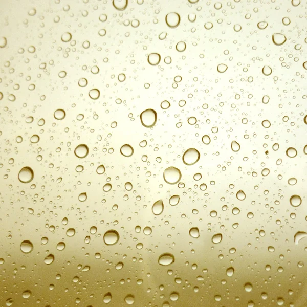 Nahaufnahme von Wassertropfen auf Glasoberfläche als Hintergrund — Stockfoto