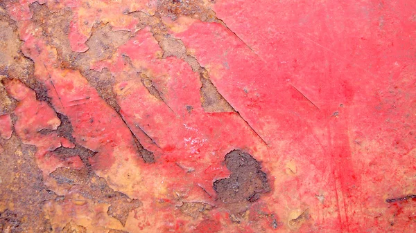 Ржавчина на поверхности железа — стоковое фото