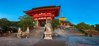 Otowa-san Kiyomizu-dera Tapınağı akşamları, Kyoto Panoraması