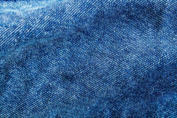 Джинсовая Текстура Синие Джинсы Закрываются Светло Голубая Толстая Ткань Брюк — стоковое фото
