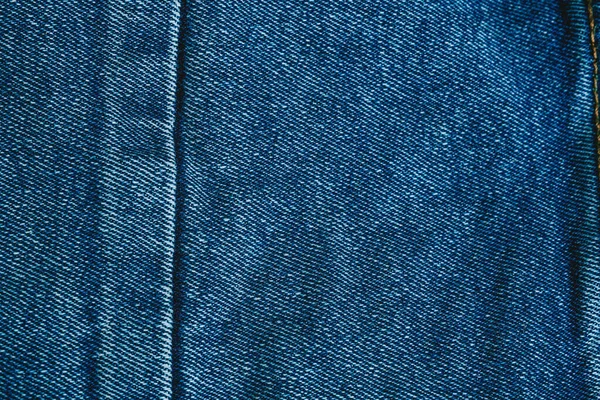 Джинсовая Текстура Синие Джинсы Закрываются Светло Голубая Толстая Ткань Брюк — стоковое фото