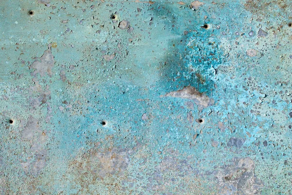 Texture Old Iron Sheet Cracked Paint Iron Grunge Texture Iron — Stock Photo, Image