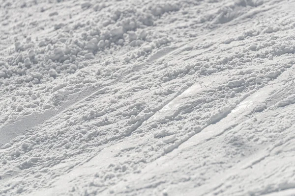 Fundo pista de esqui em branco — Fotografia de Stock