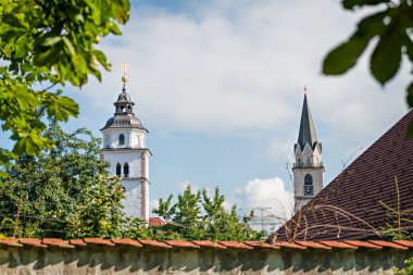 Kranj, Slovenya, Avrupa'nın Panorama.
