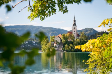 Adada lake Bled, sonbahar