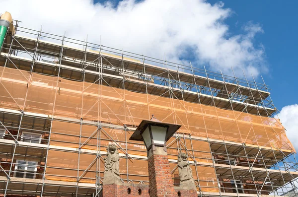 Renovatie van het stadhuis. — Stockfoto