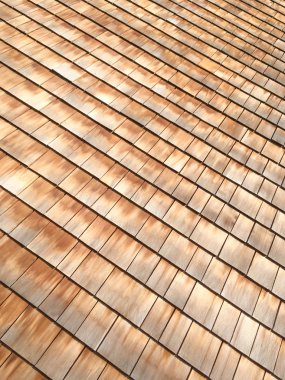 Duvar ahşap plakalar ile.