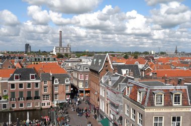 Hollanda Leiden şehir üzerinde göster.