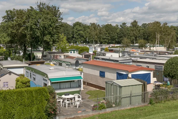 Mobil evler kentin Lemmer kamp.
