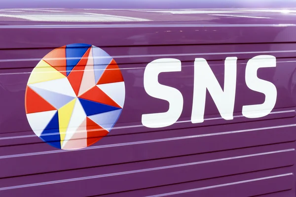 SNS Bank znak. — Zdjęcie stockowe