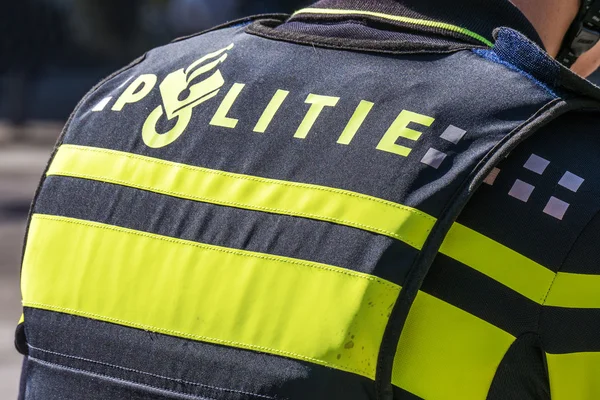 Dutch police officer. Stock Photo