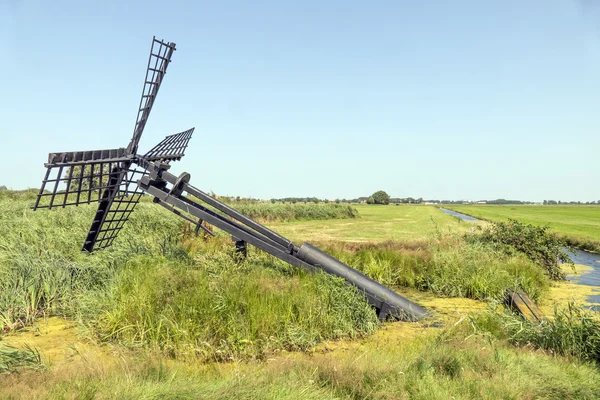 Friese paaltjasker windmill. — Stok fotoğraf