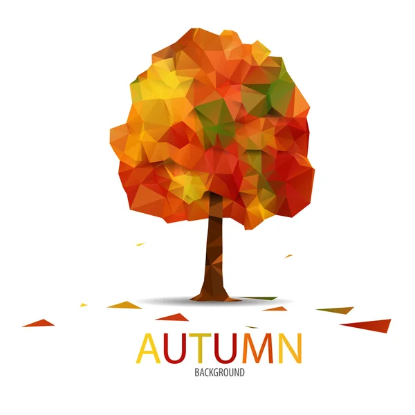 Albero autunnale Illustrazione Stock