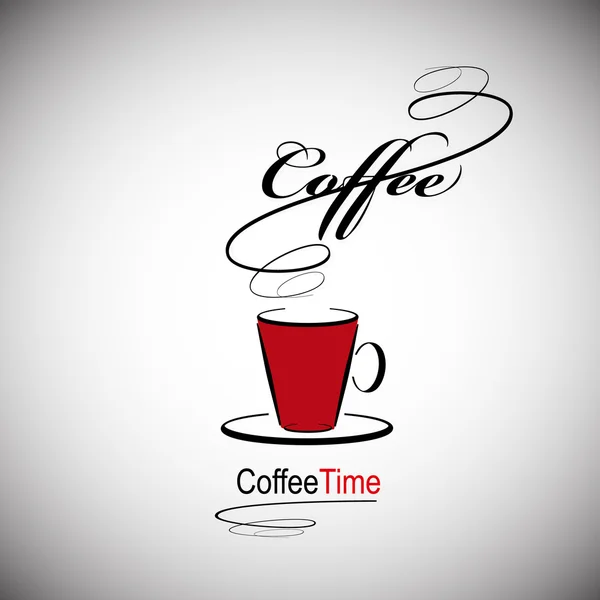 Koffie — Stockvector