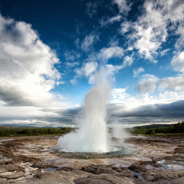 Island landskap — Stockfoto