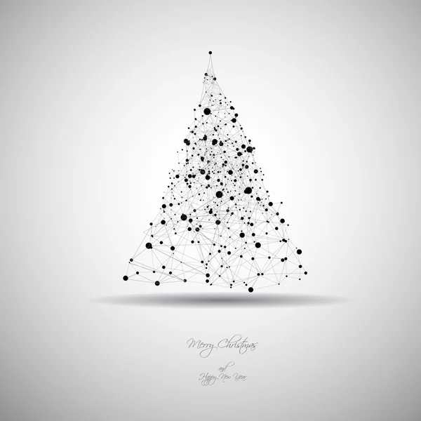 Kerstboom — Stockvector