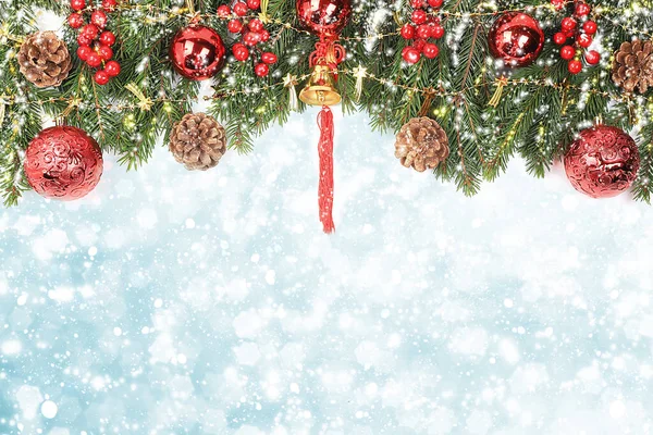Weihnachten Hintergrund Und Neujahr Konzept Abstrakte Defokussierte Licht Hintergrund Mit — Stockfoto