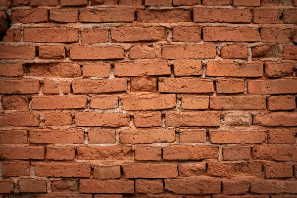 Achtergrond Rood Baksteen Muur Klaar Voor Ontwerp — Stockfoto