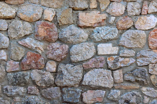 Eski Taş Duvar Dokusu Mimari Tasarımın Için Hazır — Stok fotoğraf