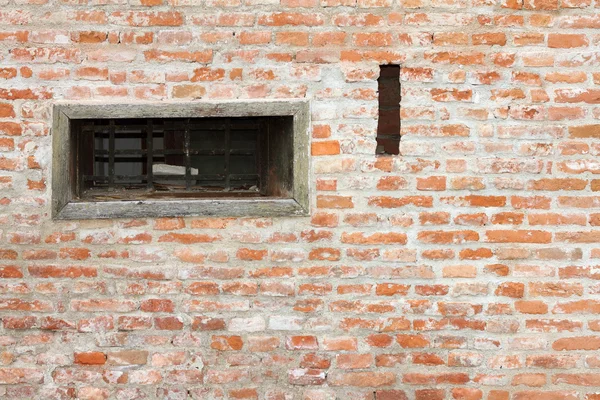 Dokulu duvar eski ev — Stok fotoğraf