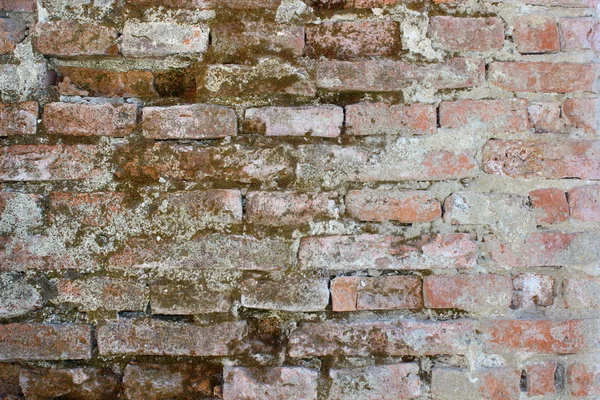 Textura da parede de tijolo resistido — Fotografia de Stock