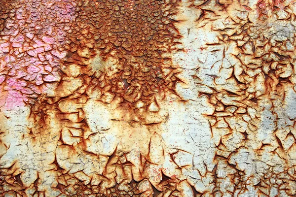 Teksturę rdzy na metalu — Zdjęcie stockowe