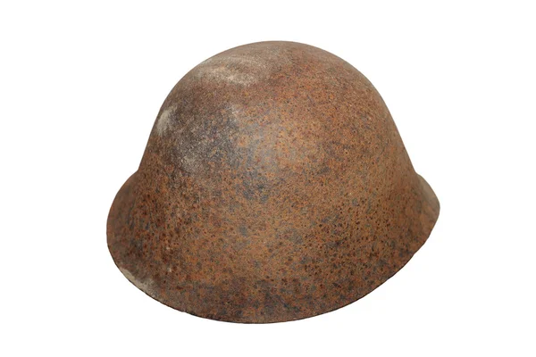 Casco militar viejo — Foto de Stock