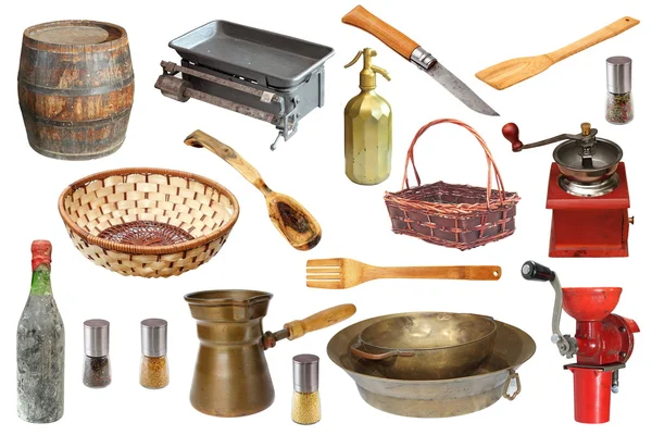 Vintage kuchyně objekty — Stock fotografie