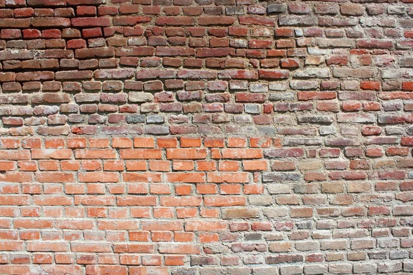 Textura de pared de ladrillo envejecido viejo — Foto de Stock