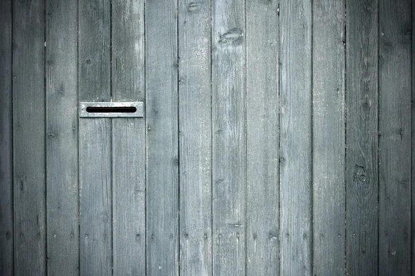 Mailbox on fence — Stock Photo, Image