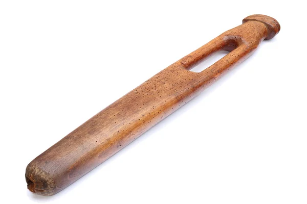 Parte antiga de um moedor de madeira — Fotografia de Stock