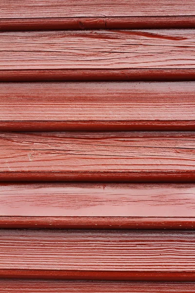 Brown painted fir boards — Stock Photo, Image