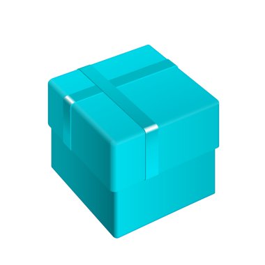 masmavi paket karton kutuyu açtın