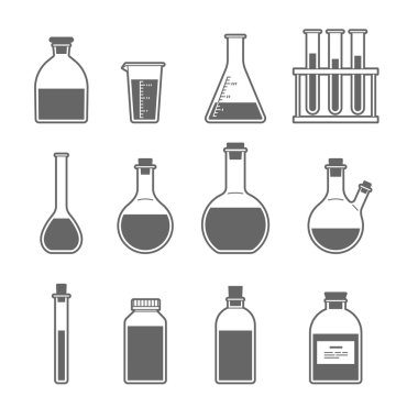 Kimya cam ürünleri simgesi