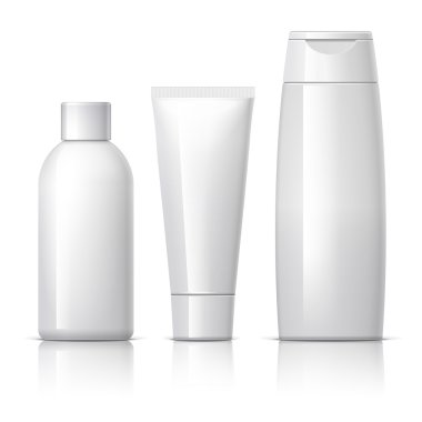 Gerçekçi kozmetik şişe püskürtme kabı olabilir. 