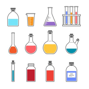 Kimya cam ürünleri simgesi