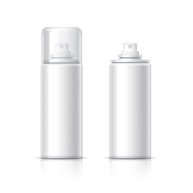 gerçekçi beyaz kozmetik şişe sprey olabilir