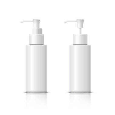 Gerçekçi kozmetik şişe püskürtme kabı olabilir. 