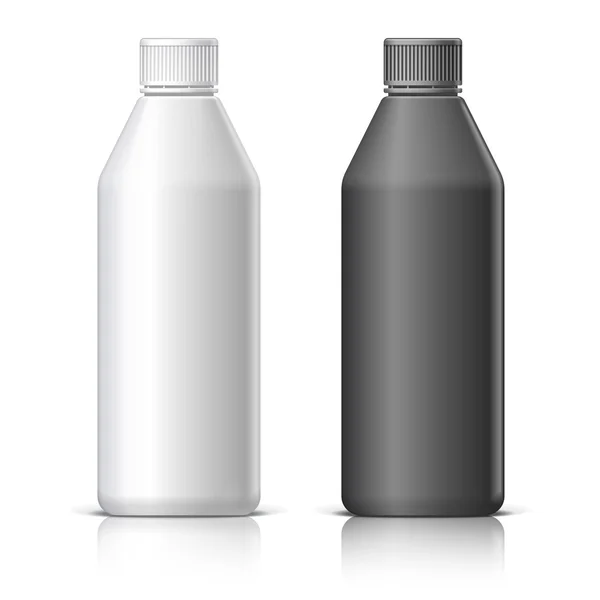 Великі пластикові пляшки — стоковий вектор