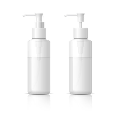 Gerçekçi kozmetik şişe püskürtme kabı olabilir.