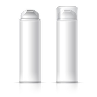 Gerçekçi kozmetik şişe püskürtme kabı olabilir.