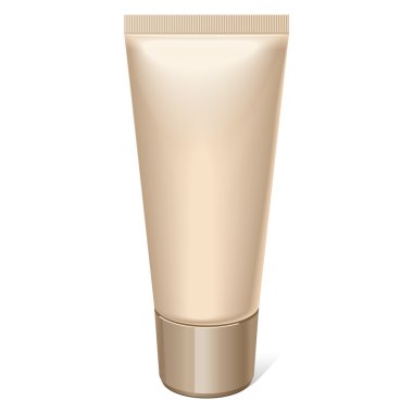 Gerçekçi tüp. Kozmetik, krem, diş yapıştırmak için,