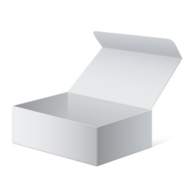Beyaz paket karton kutu