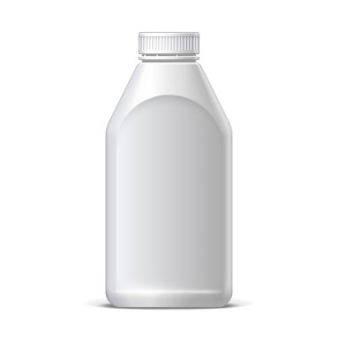 Motor yağı için gerçekçi metal konteynerler