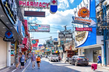 PATTAYA, THAILAND - DECEMBER  28: Walking Street in Pattaya at n