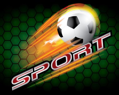 Futbol futbol kavramı vektör